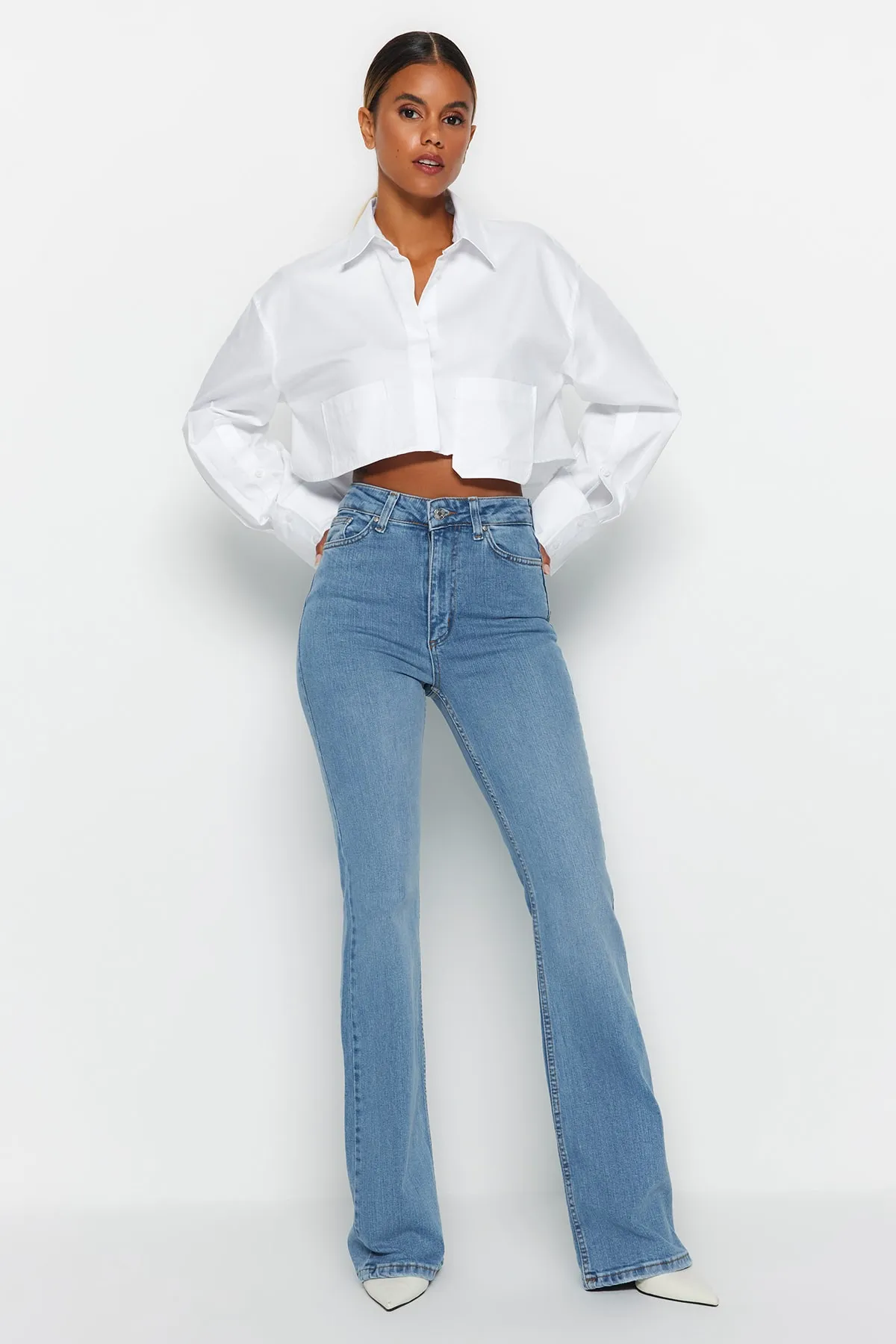 Trendyol Collection  Jeans - Blau - Flared