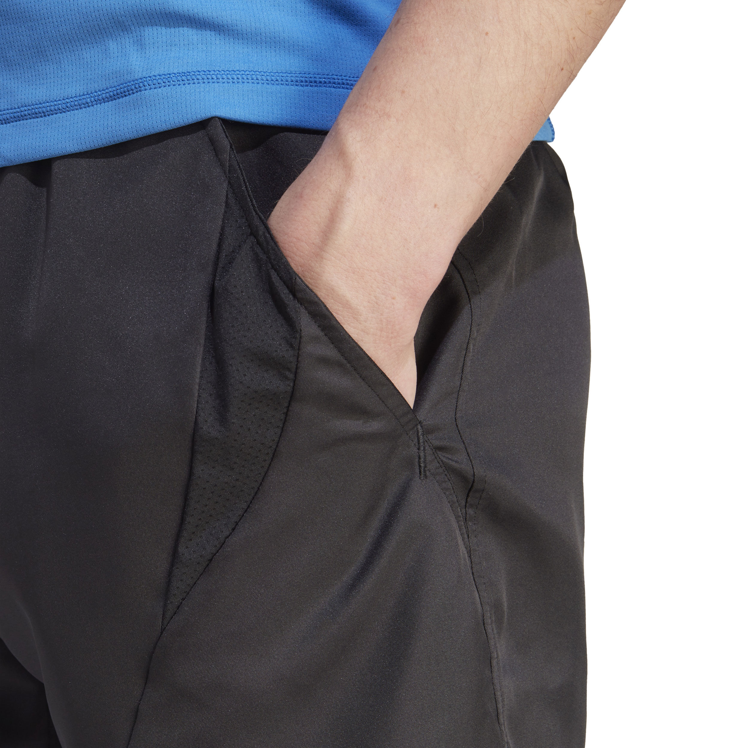 2in1 Pro Shorts Herren - Schwarz