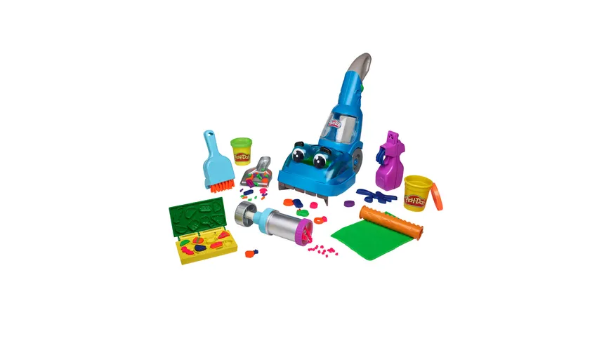 Hasbro - Play-Doh Zoom Zoom Saugen und Aufräumen Set