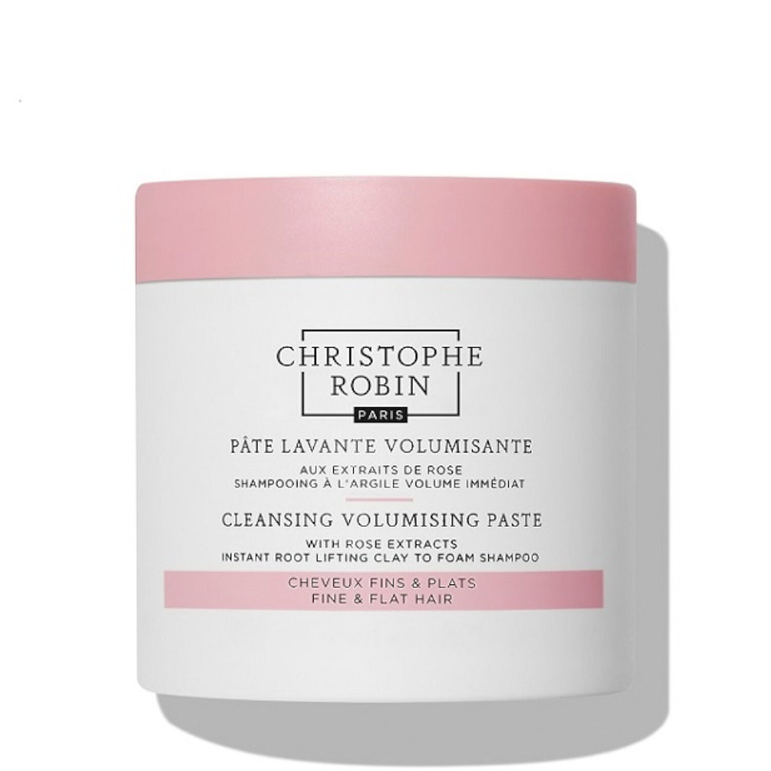 Christophe Robin Pâte Lavante Volumisante Aux Extraits de Rose
