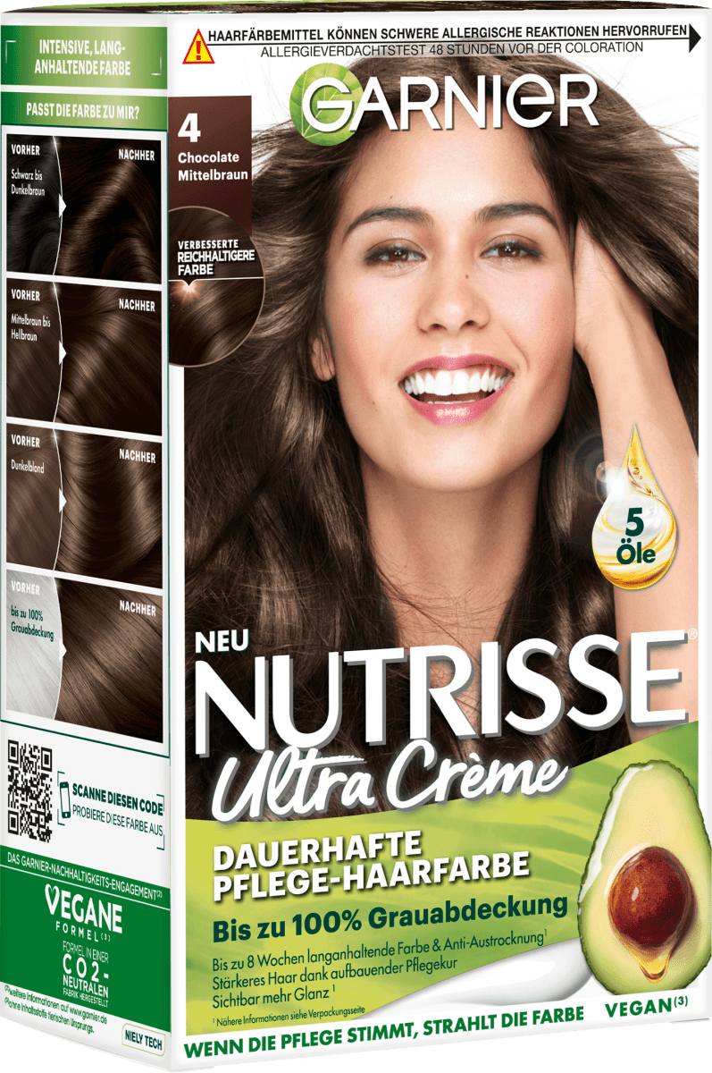 Haarfarbe 4 Chocolate Mittelbraun, 1 St