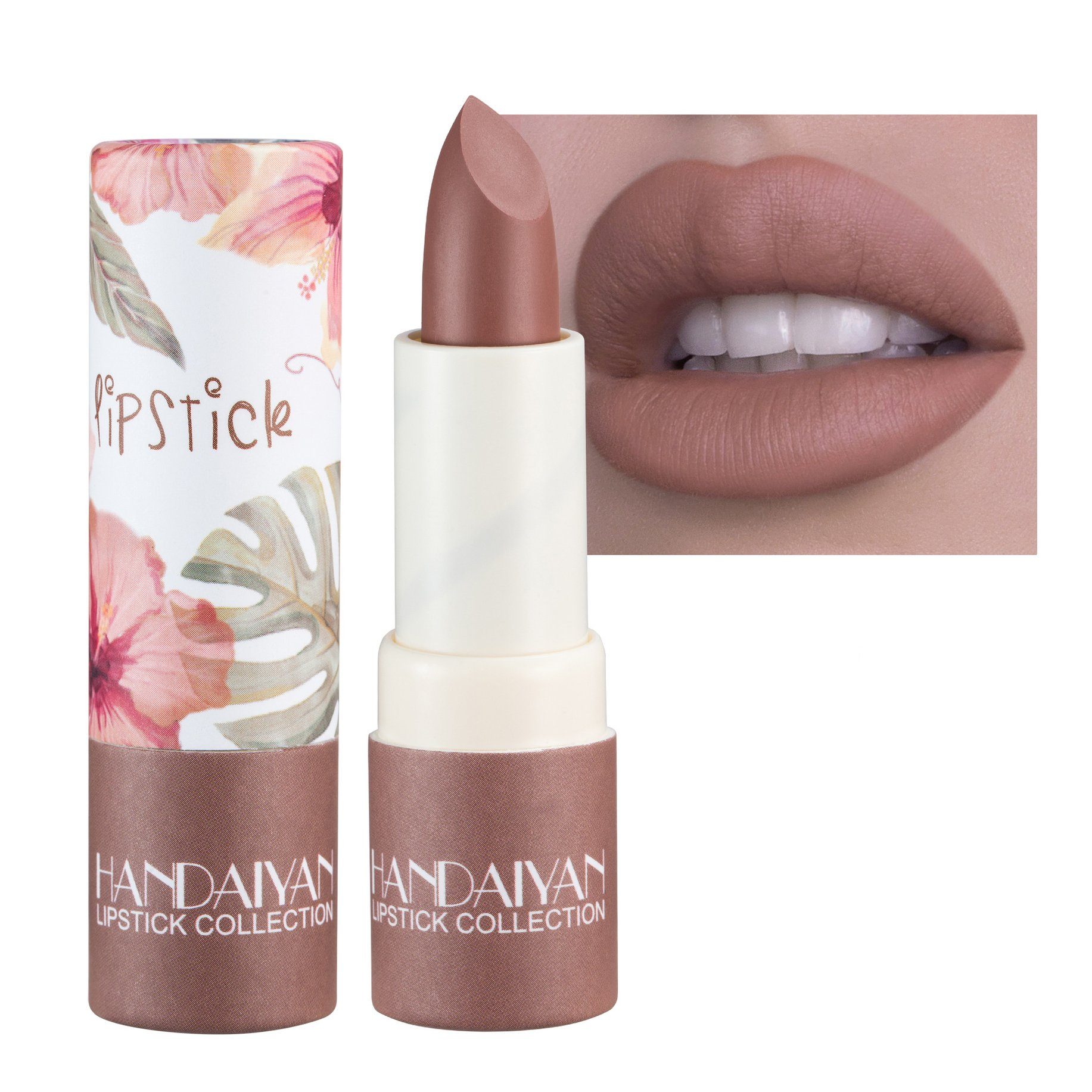 Haiaveng Lippenstift Feuchtigkeitsspendender Matter Lippenstift, Velvet Mist Lippenstift, Hochpigmentierter