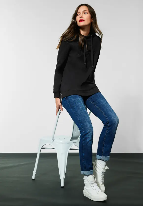 Street One Kapuzenpullover mit Wording