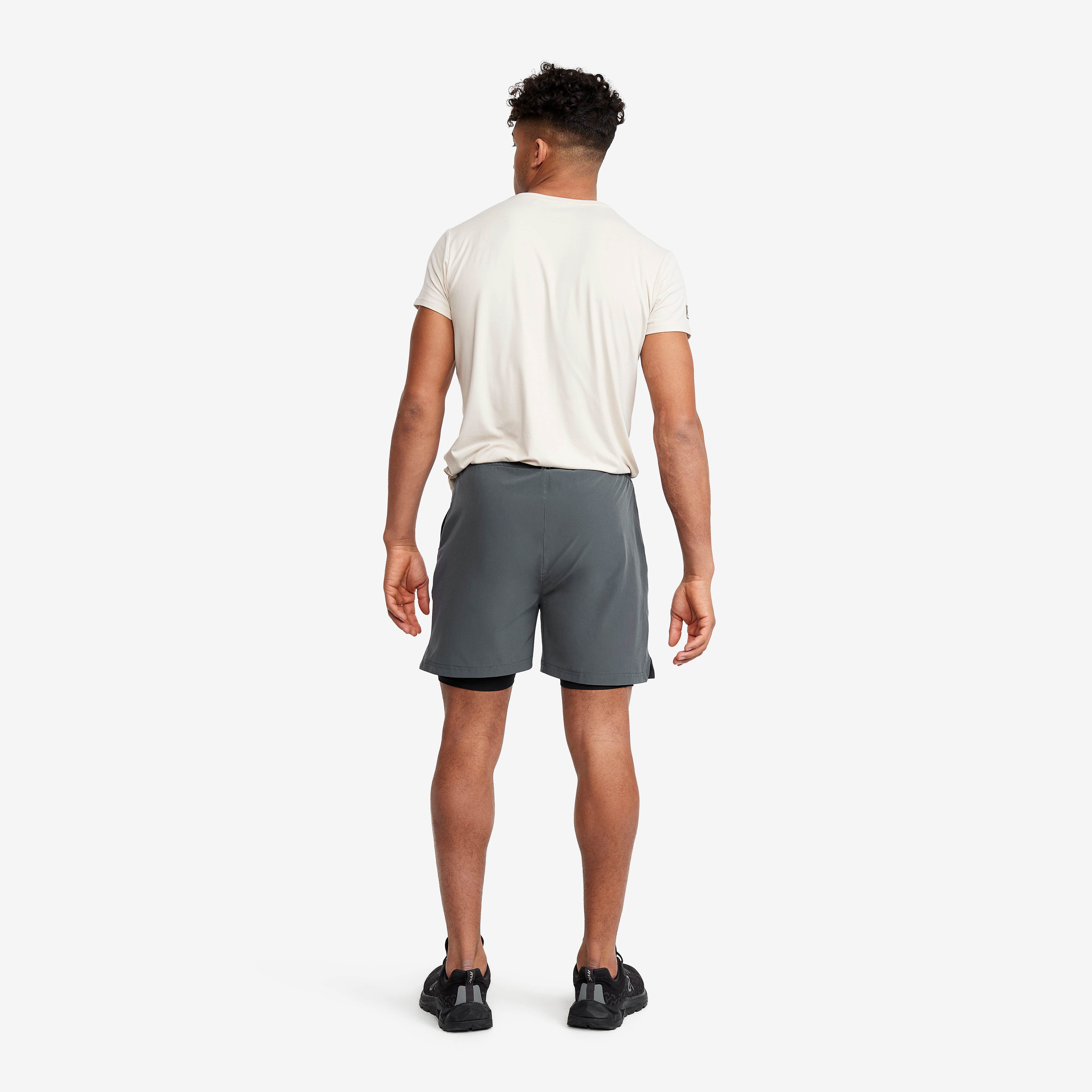 2-in-1 Shorts Homme Turbulence Blue