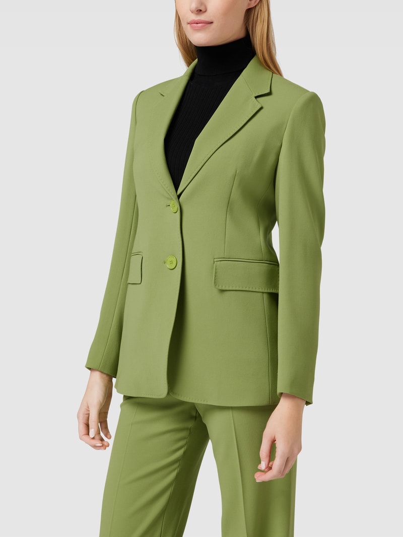Blazer mit Reverskragen Modell 'ROSETTA' in hellgrün