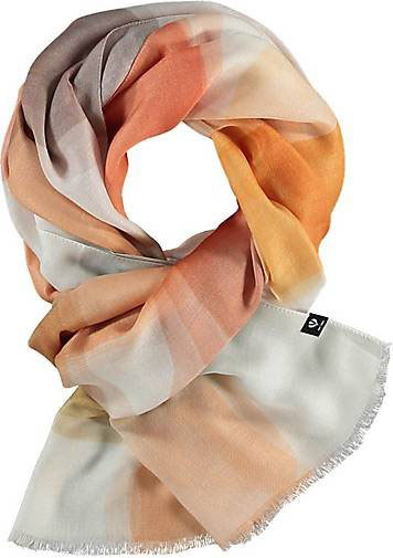 FRAAS Sustainability Edition - Schal mit großem Karo-Muster - Made in Italy