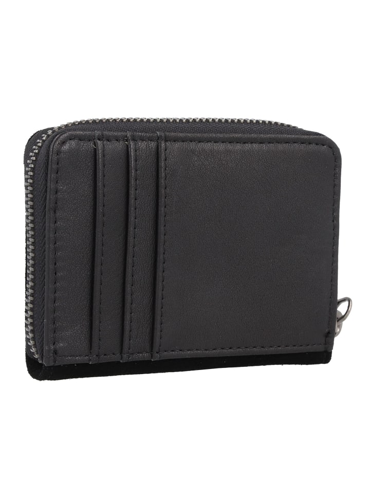 FREDs BRUDER Jo Geldbörse Leder 11 cm in black günstig kaufen onesize