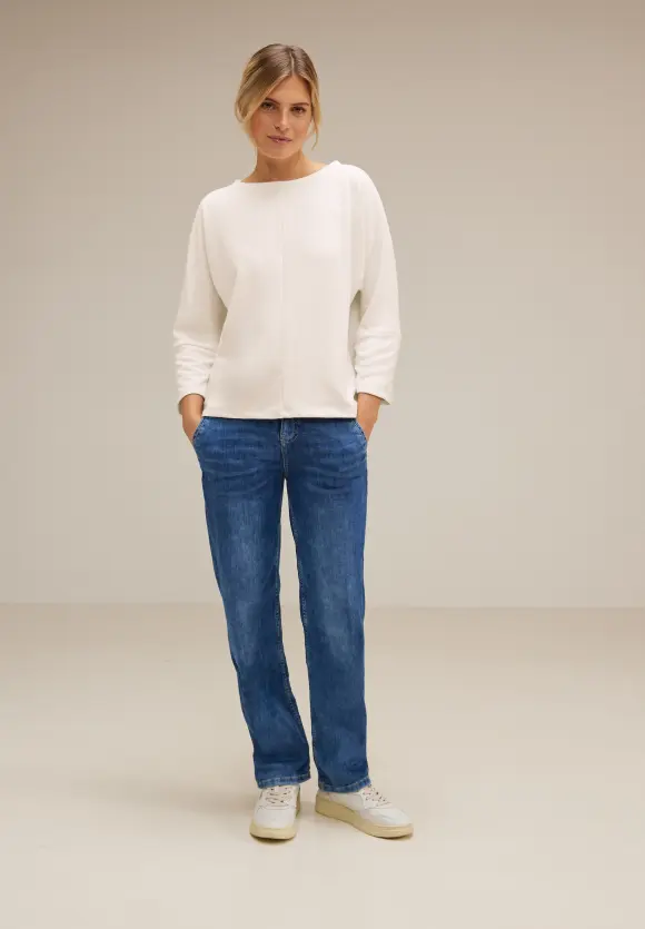Street One Strukturshirt mit 3/4-Arm