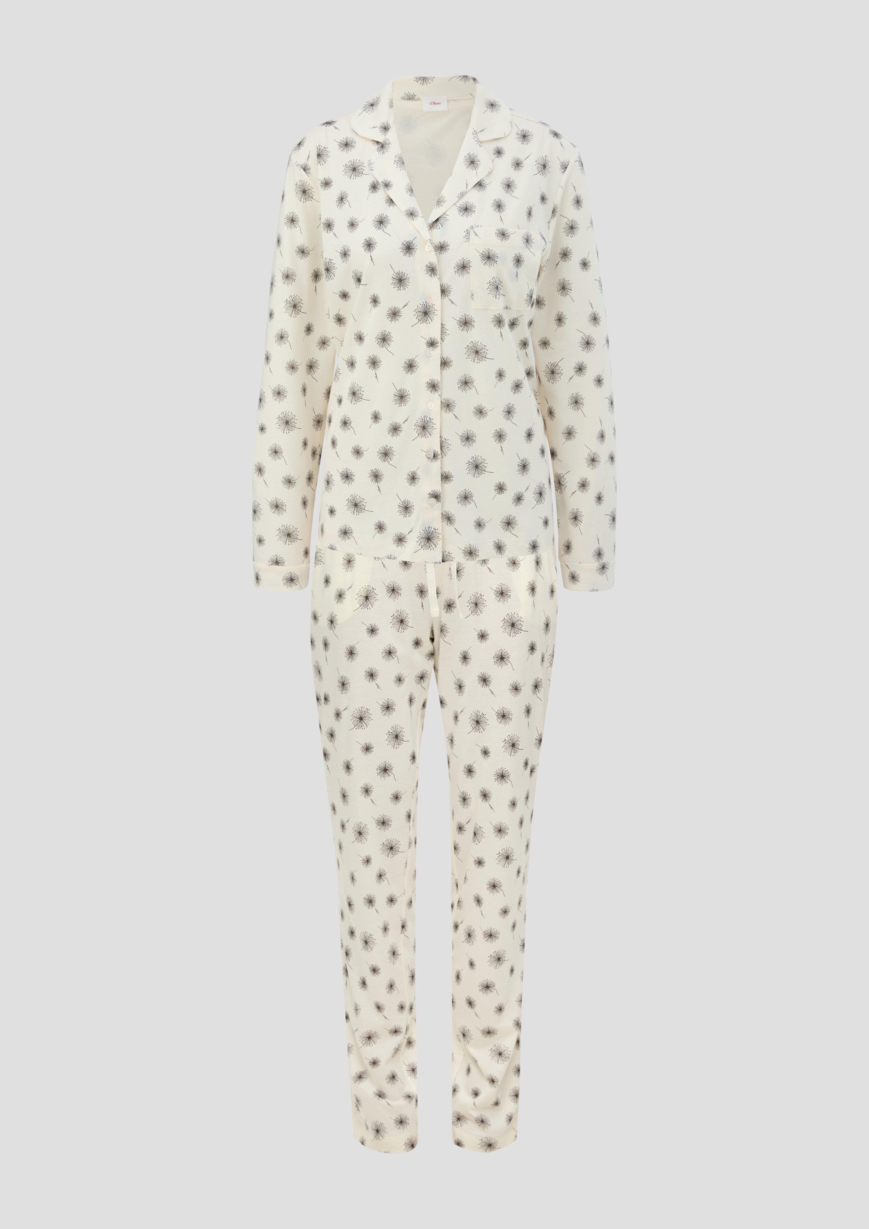 Pyjamaset aus Viskosemix  6008995-01A1