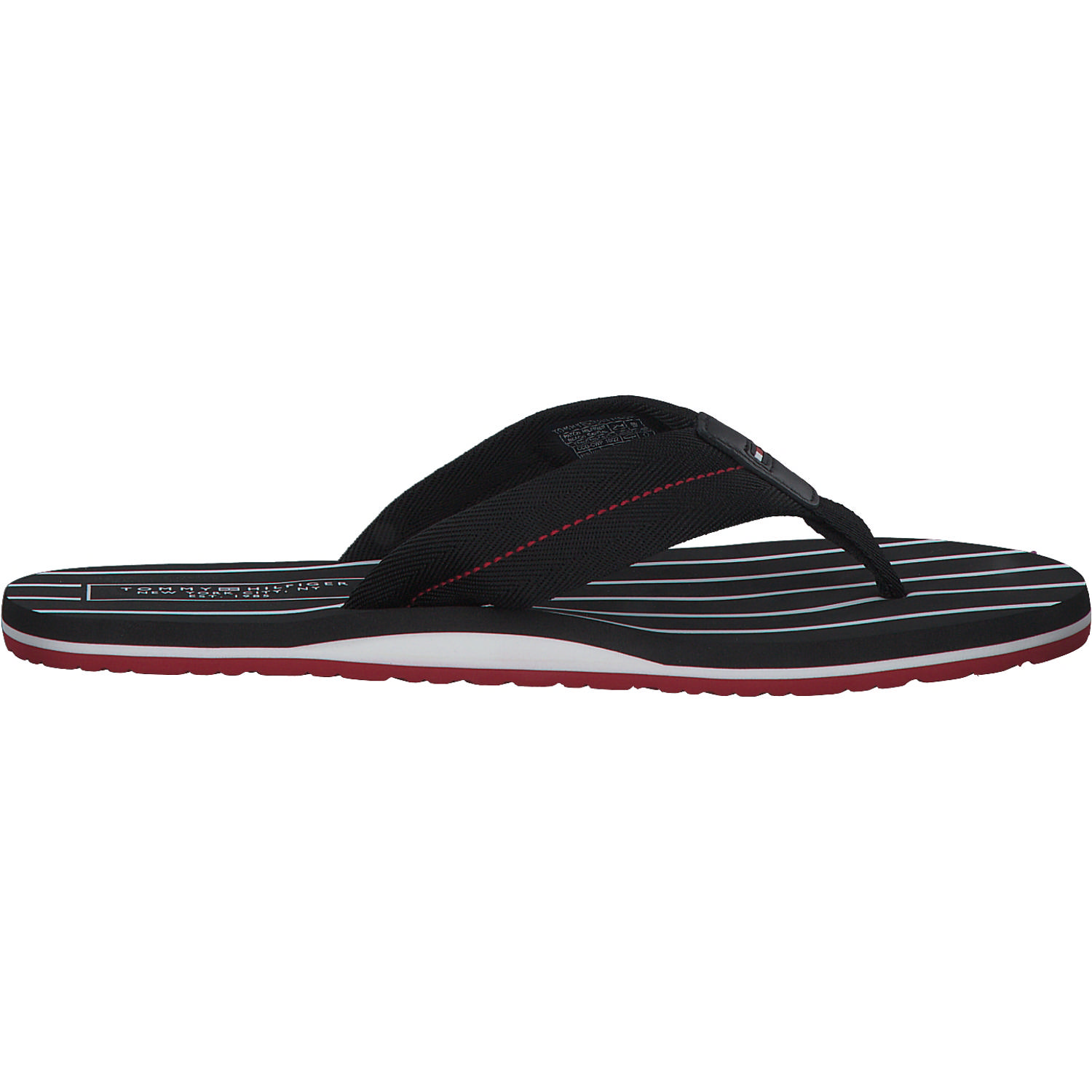 Tommy Hilfiger FM0FM04470, Zehentrenner, Herren, black