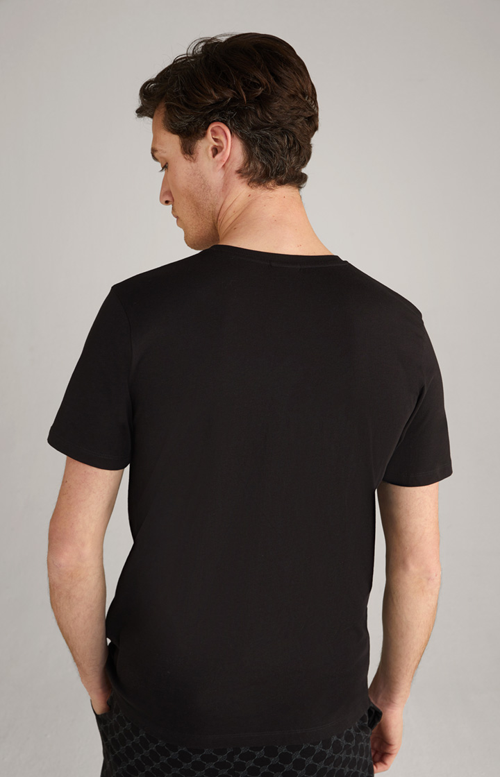2er-Pack Fine Cotton T-Shirts in Schwarz