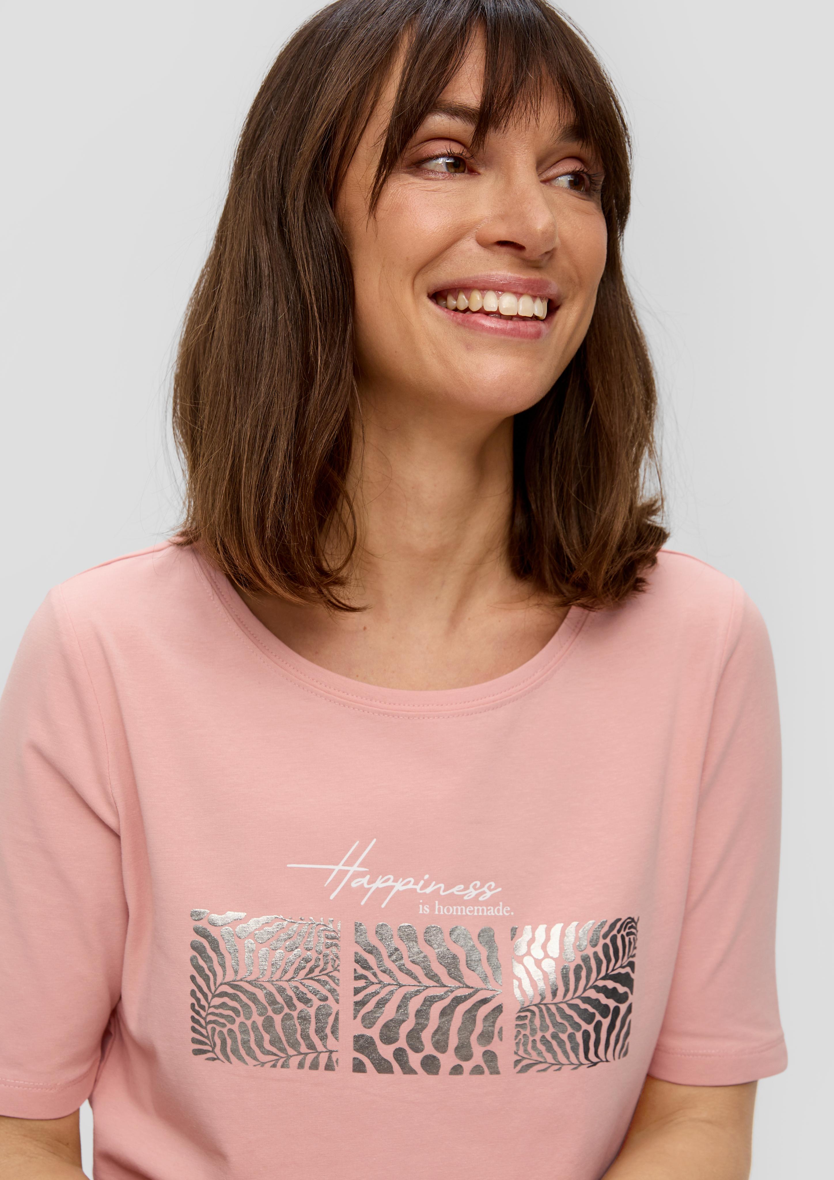 T-Shirt mit Frontprint  2144441-42D3
