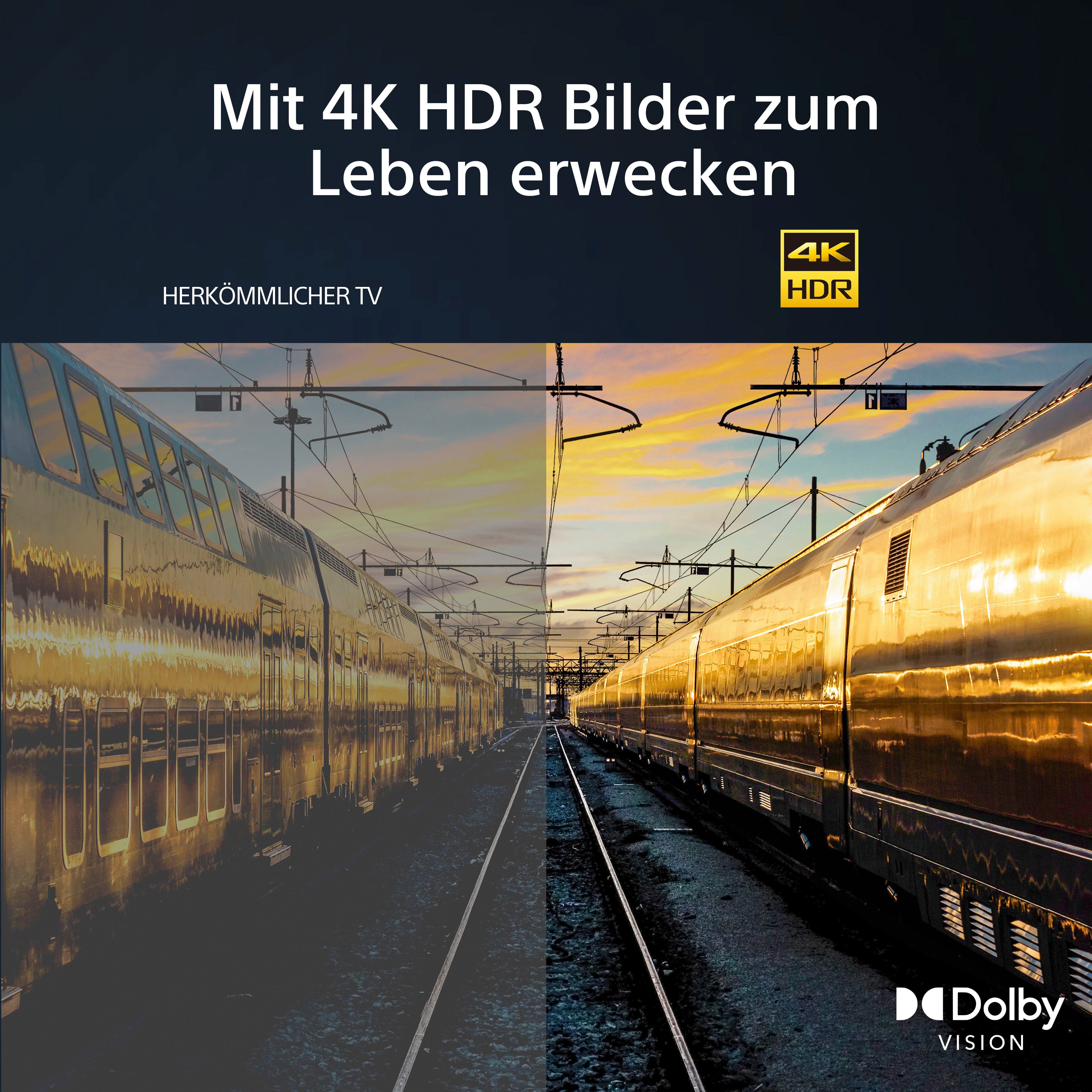 Sony KD-75X75WL LED-Fernseher (189 cm/75 Zoll, 4K Ultra HD, Google TV, Smart-TV, BRAVIA CORE, HDMI 2.1, Gaming-Menü)