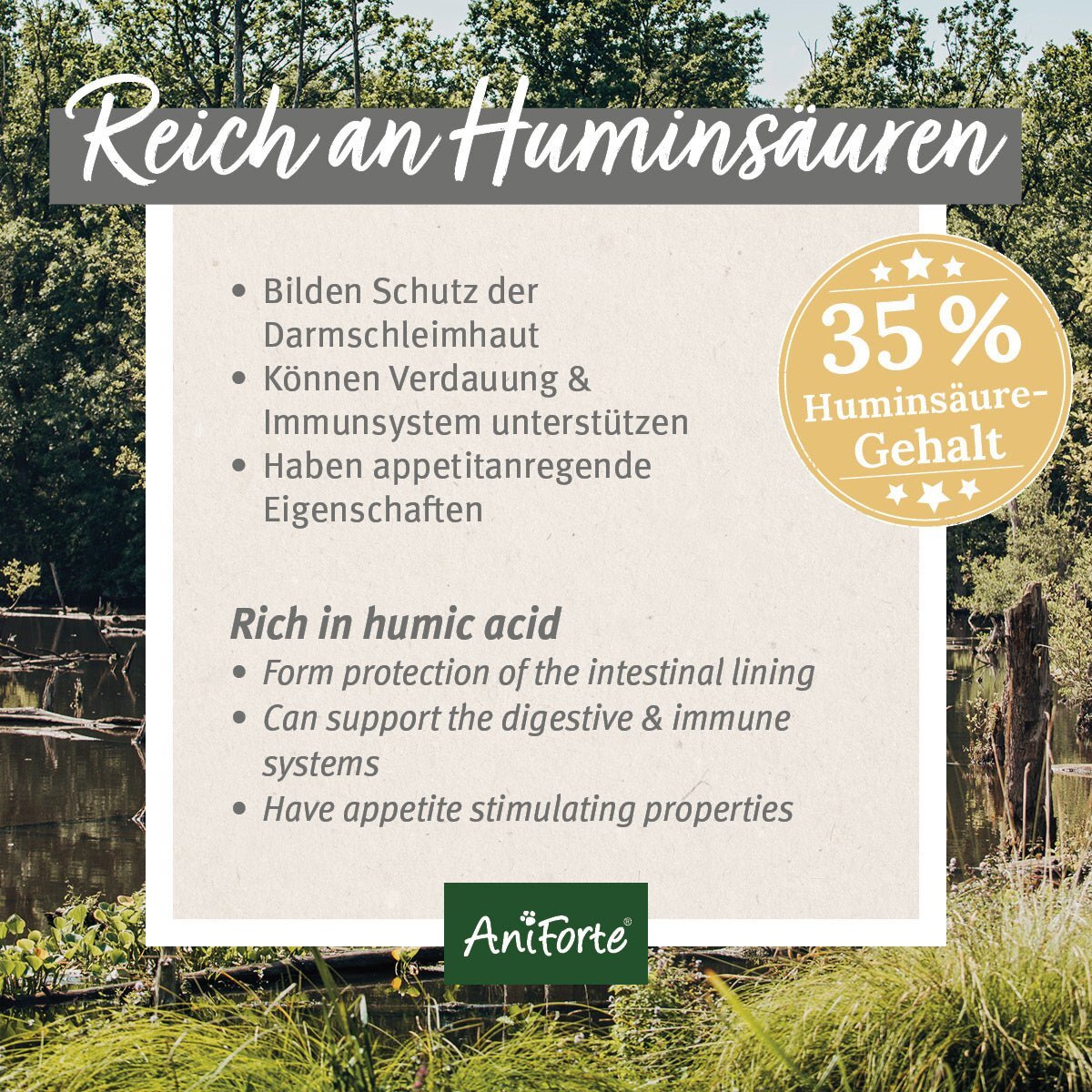 Aniforte Ergänzungsfutter & Aufzucht Aniforte Heilmoor 1,2 kg 750 g