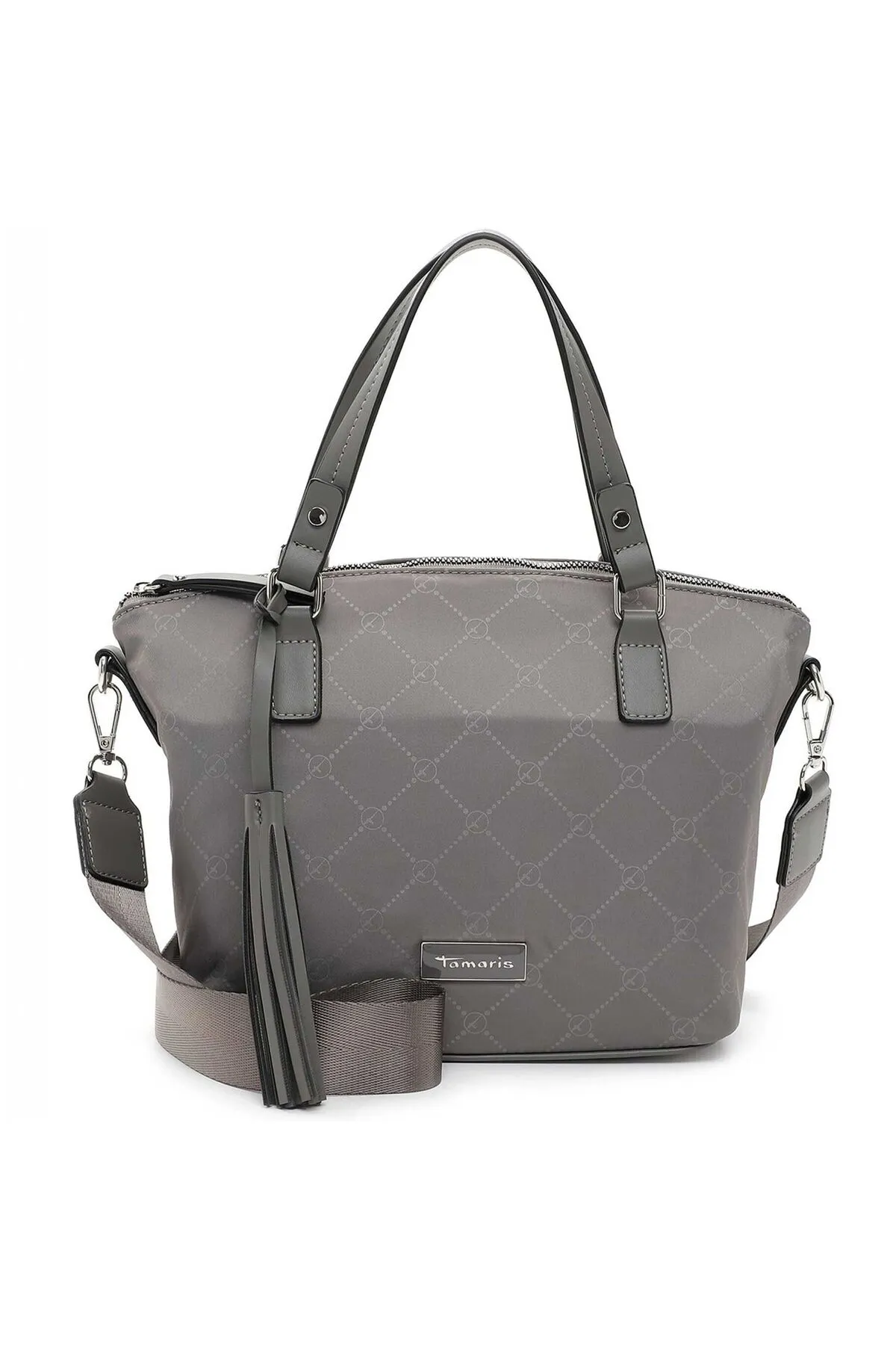 Tamaris  Handtasche - Grau - Unifarben