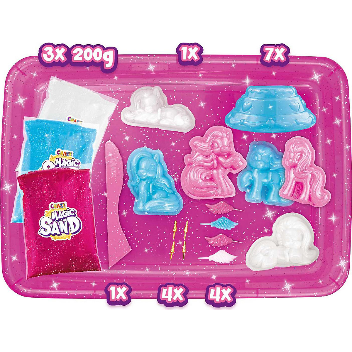 Magic Sand Playset Unicorn V2