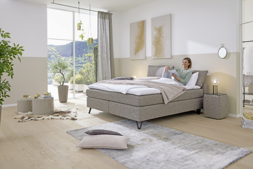 Boxspringbett Cushido starr