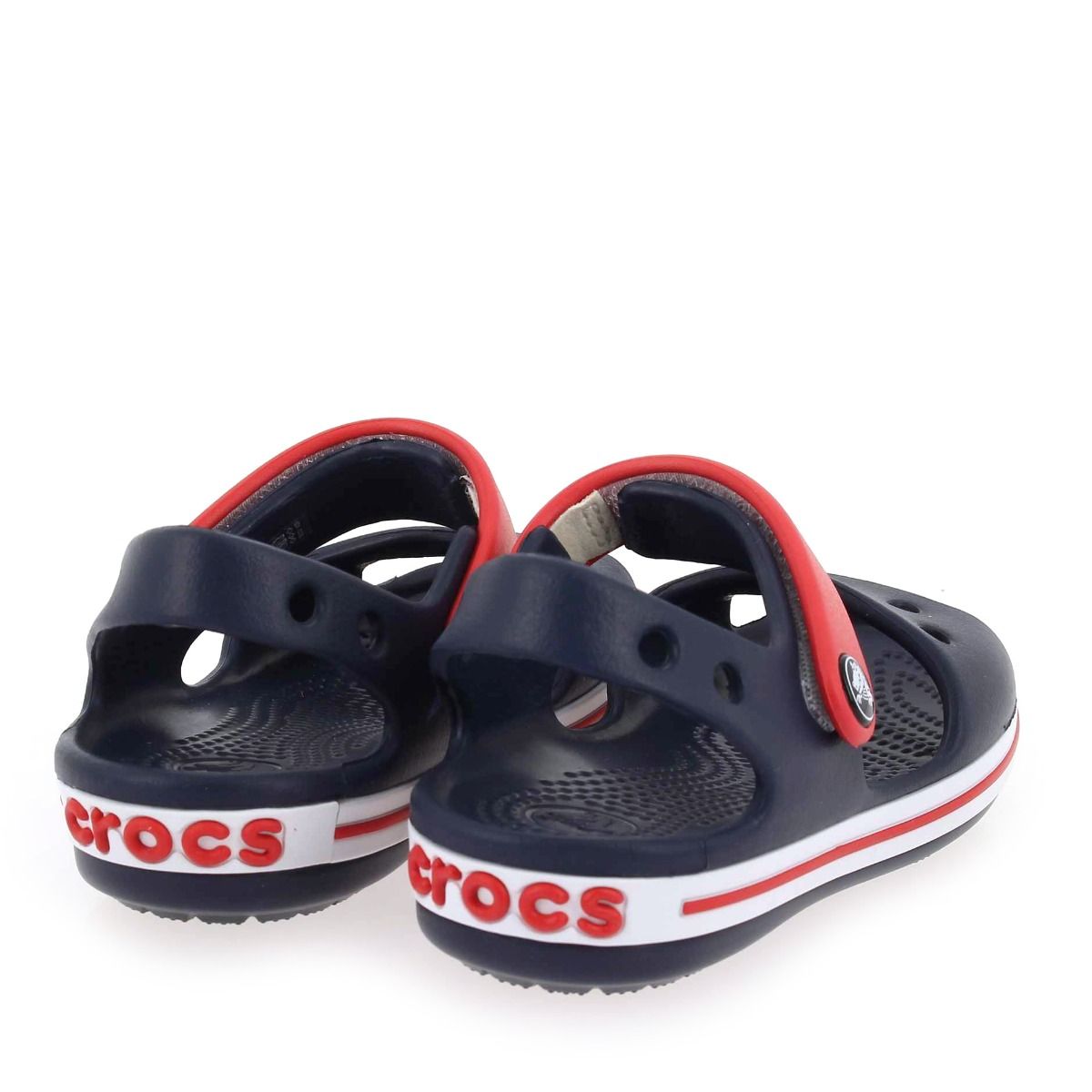 Crocs  CROCBAND SANDAL KIDS B - Marine Rouge