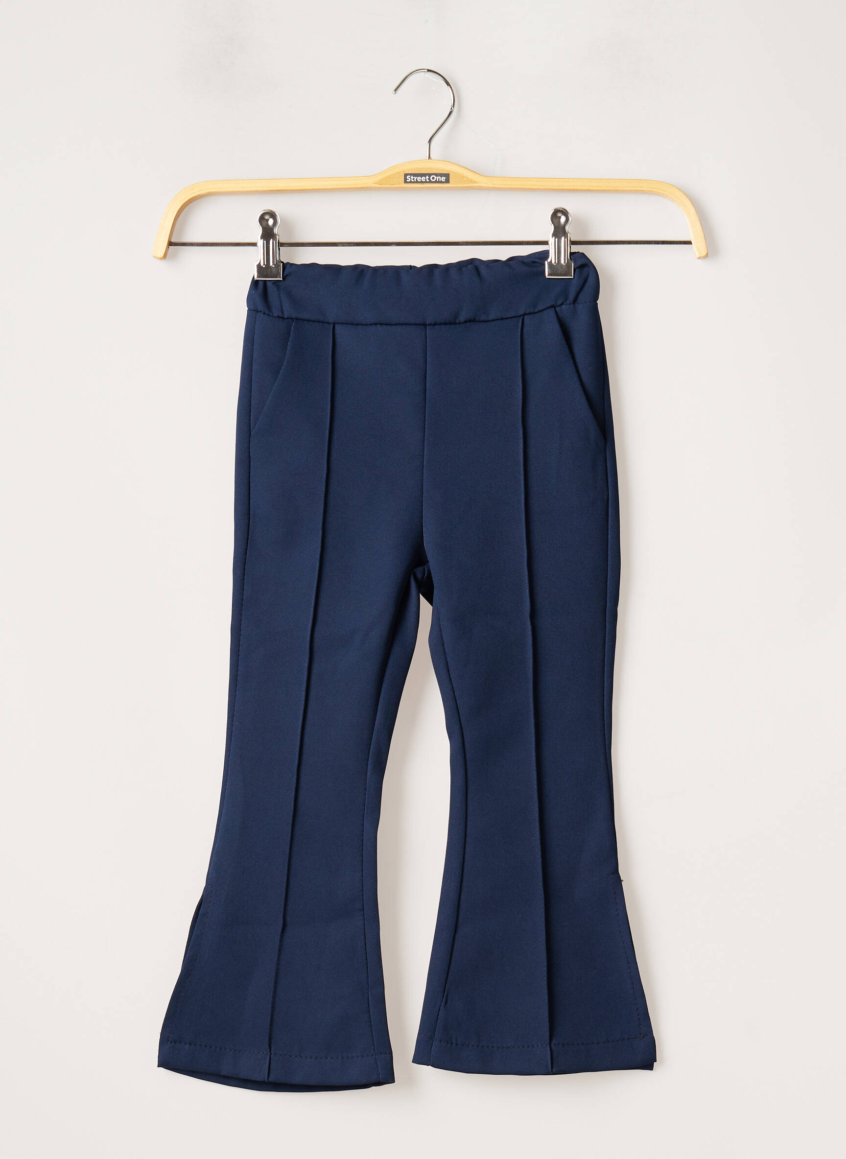 Mini Mignon Pantalons Flare Fille couleur bleu