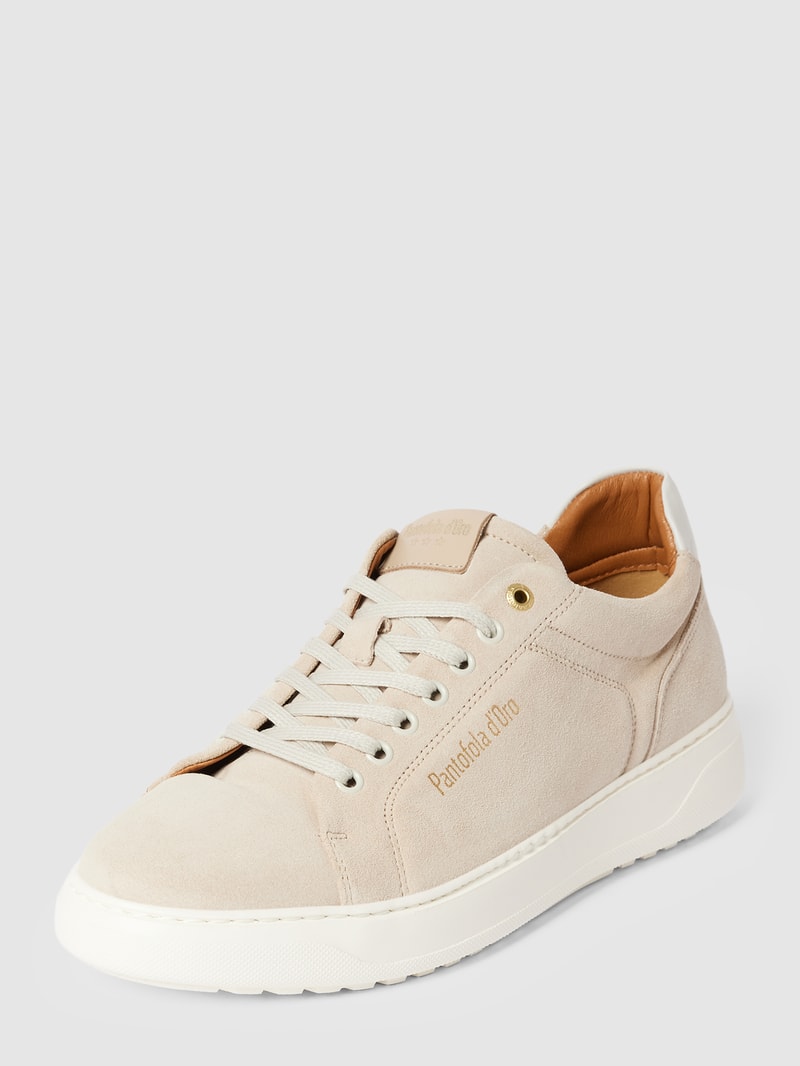 Sneaker aus Leder Modell 'CELANO UOMO' in beige