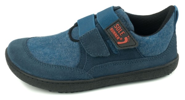 Sole Runner |k ~ Puck 2 Nubuk/Canvas ~ Blue