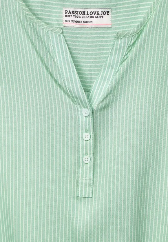 CECIL Bluse mit Turn-Up Ärmel