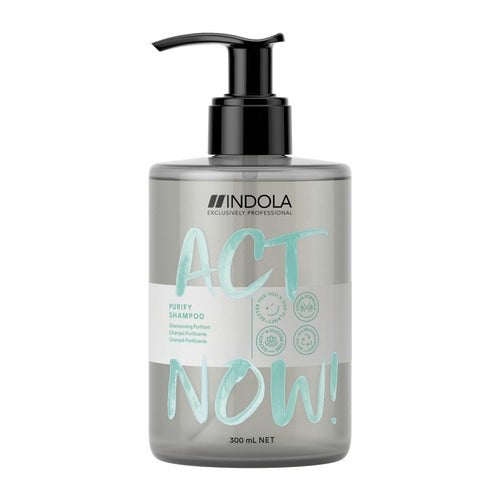 Indola Rīkojieties tūlīt! Attīrošs šampūns 300 ml