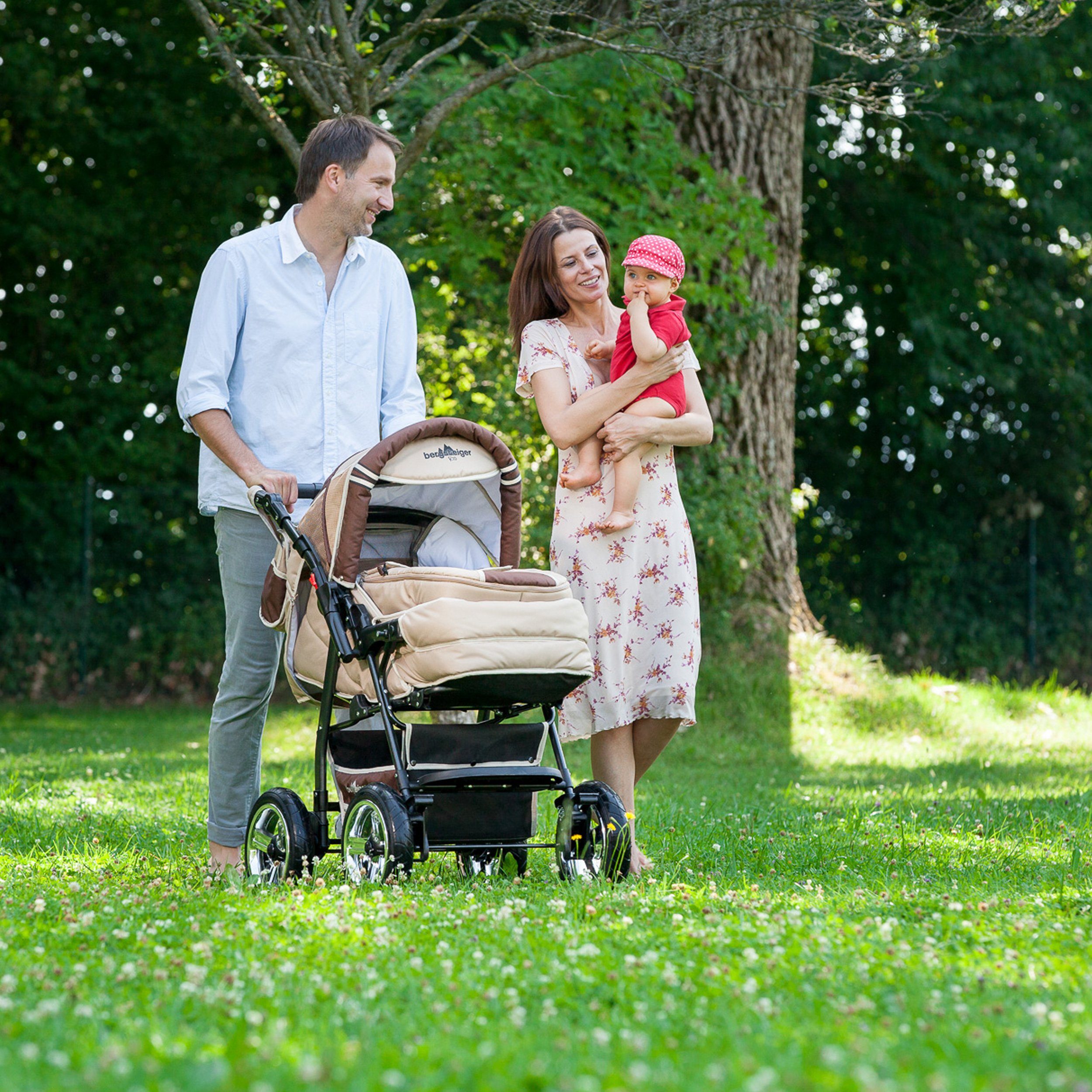 bergsteiger Kombi-Kinderwagen Rio, (10-tlg)