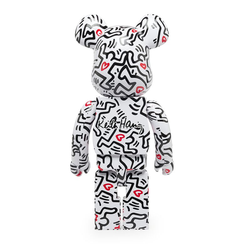 Medicom Bearbrick Keith Haring #8 1000% multicolor