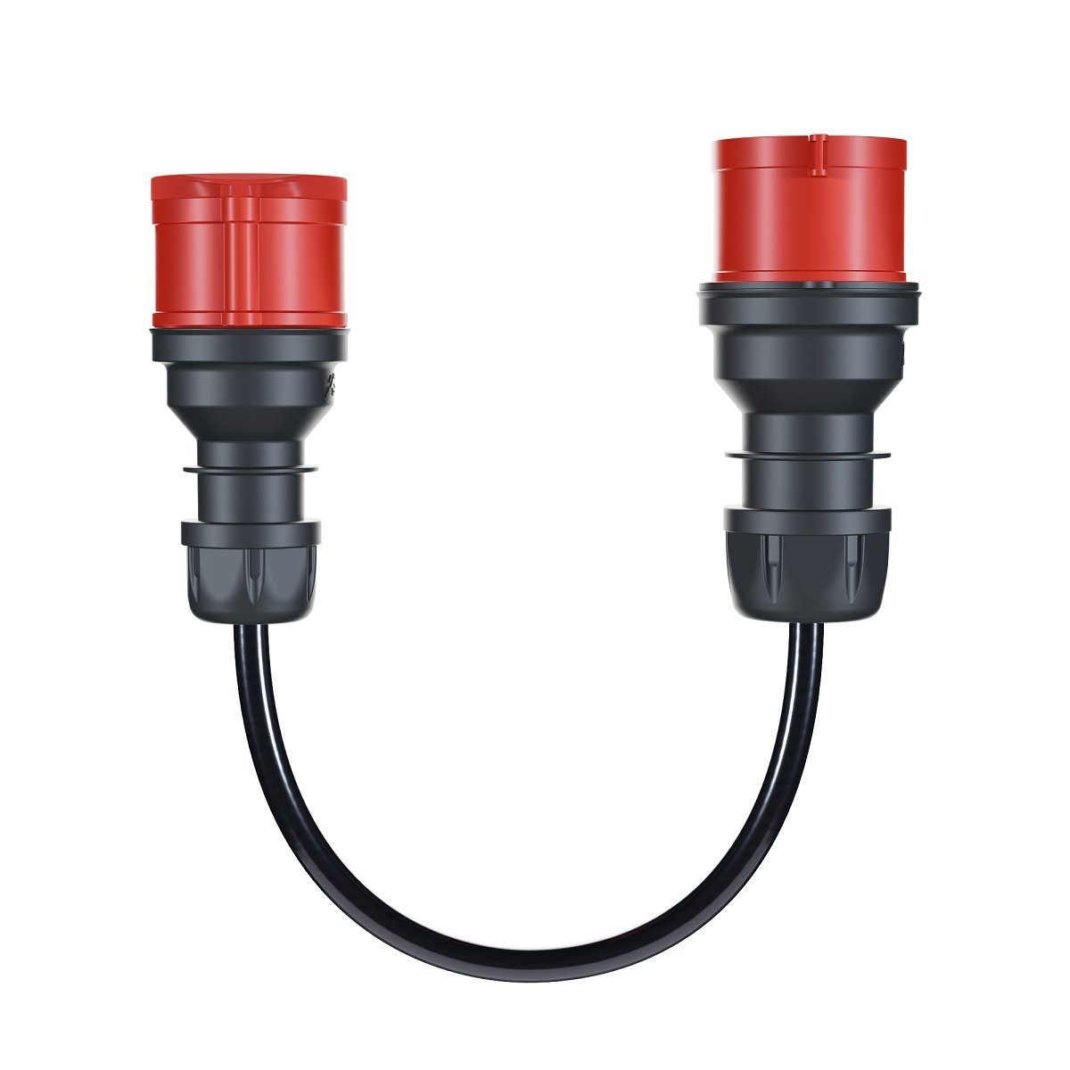 go-e Elektroauto-Ladestation Adapterset Gemini flex 11 kW, 3, Spar-Set, 3-St., 3 Adapter-Kabel, Für den Außenbereich geeignet