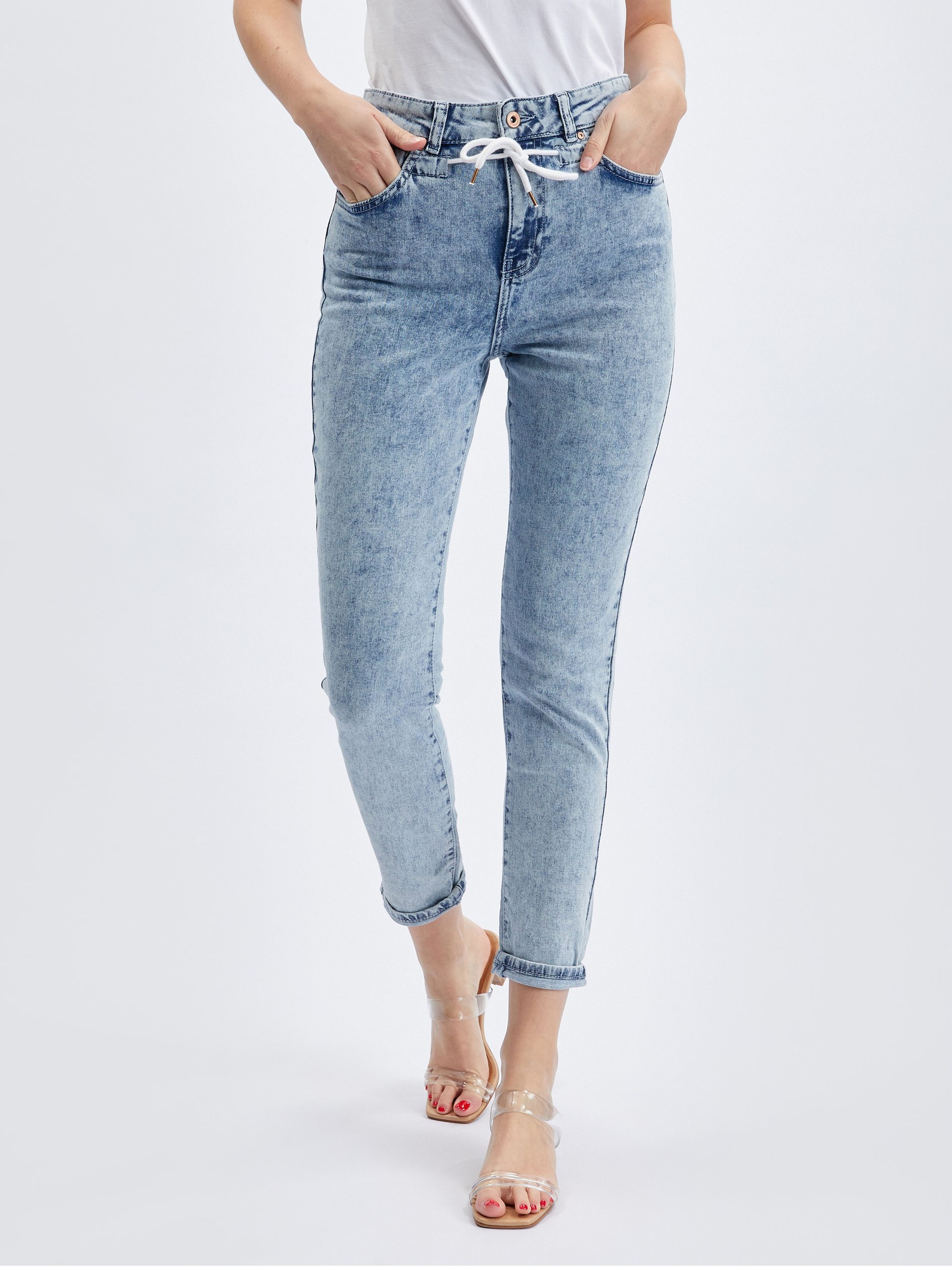 Hellblaue Slim Fit Jeans für Damen ORSAY
