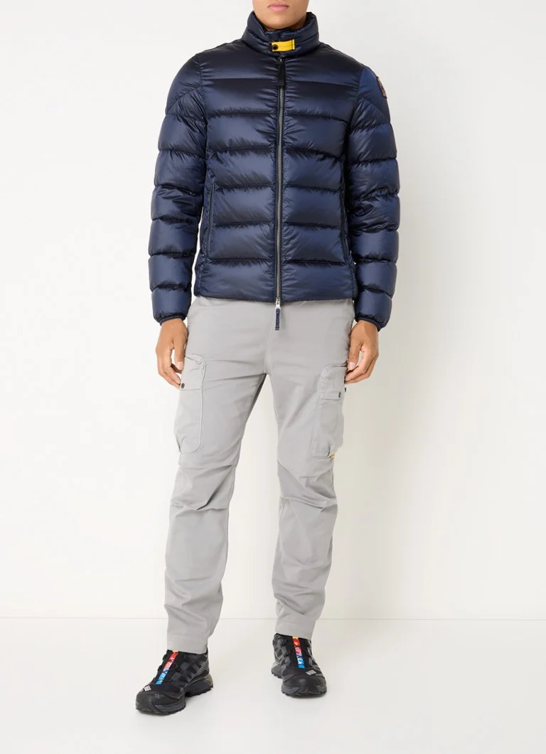 Giacca imbottita Parajumpers Dillon con imbottitura in piuma e tasche con cerniera.