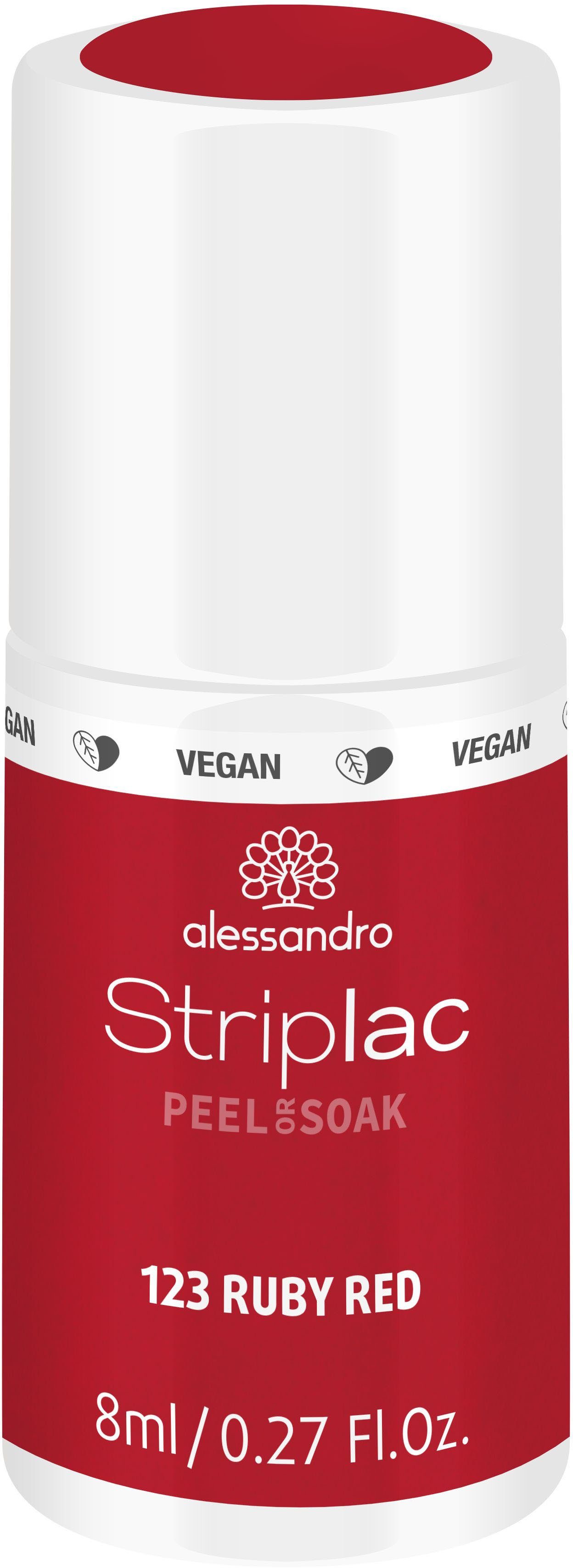 alessandro international UV-Nagellack Striplac PEEL OR SOAK, vegan