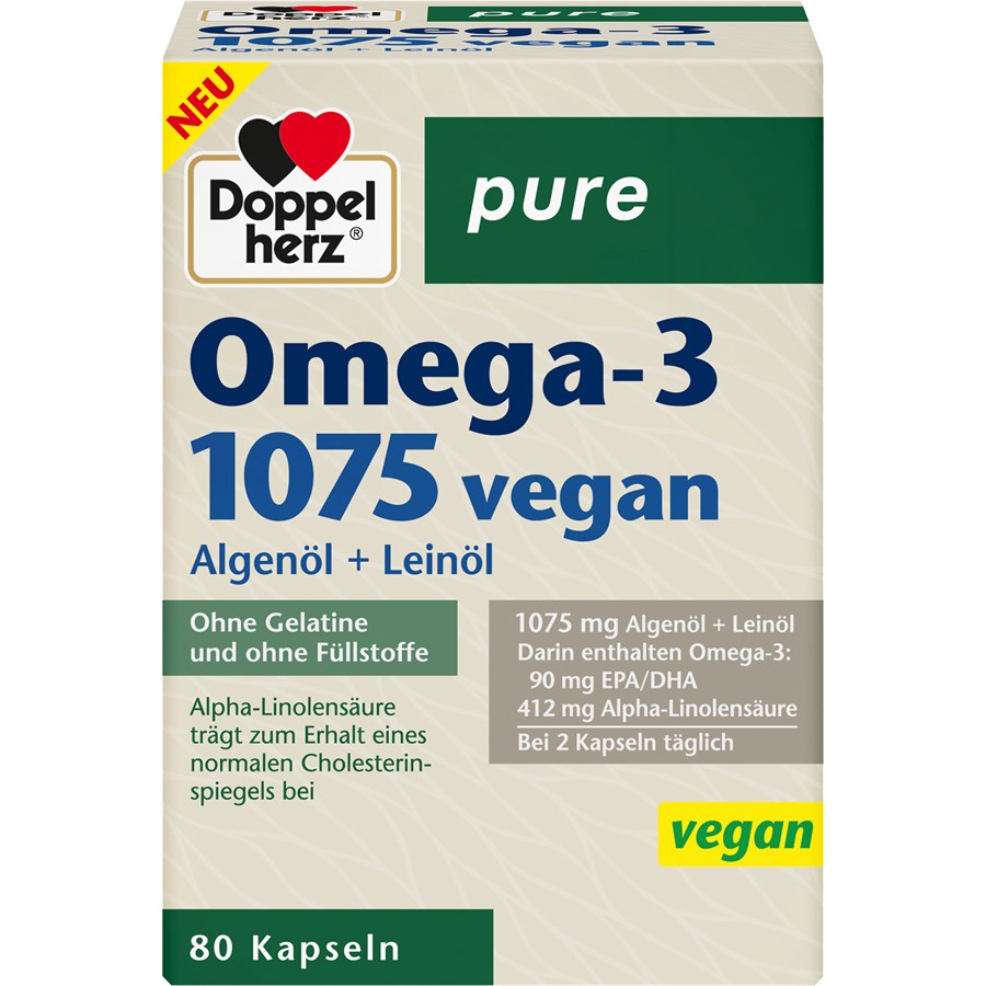 Omega-3 1075 Vegan Kapseln