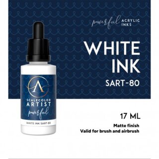 Artist Scale Color: White Ink (20ml)