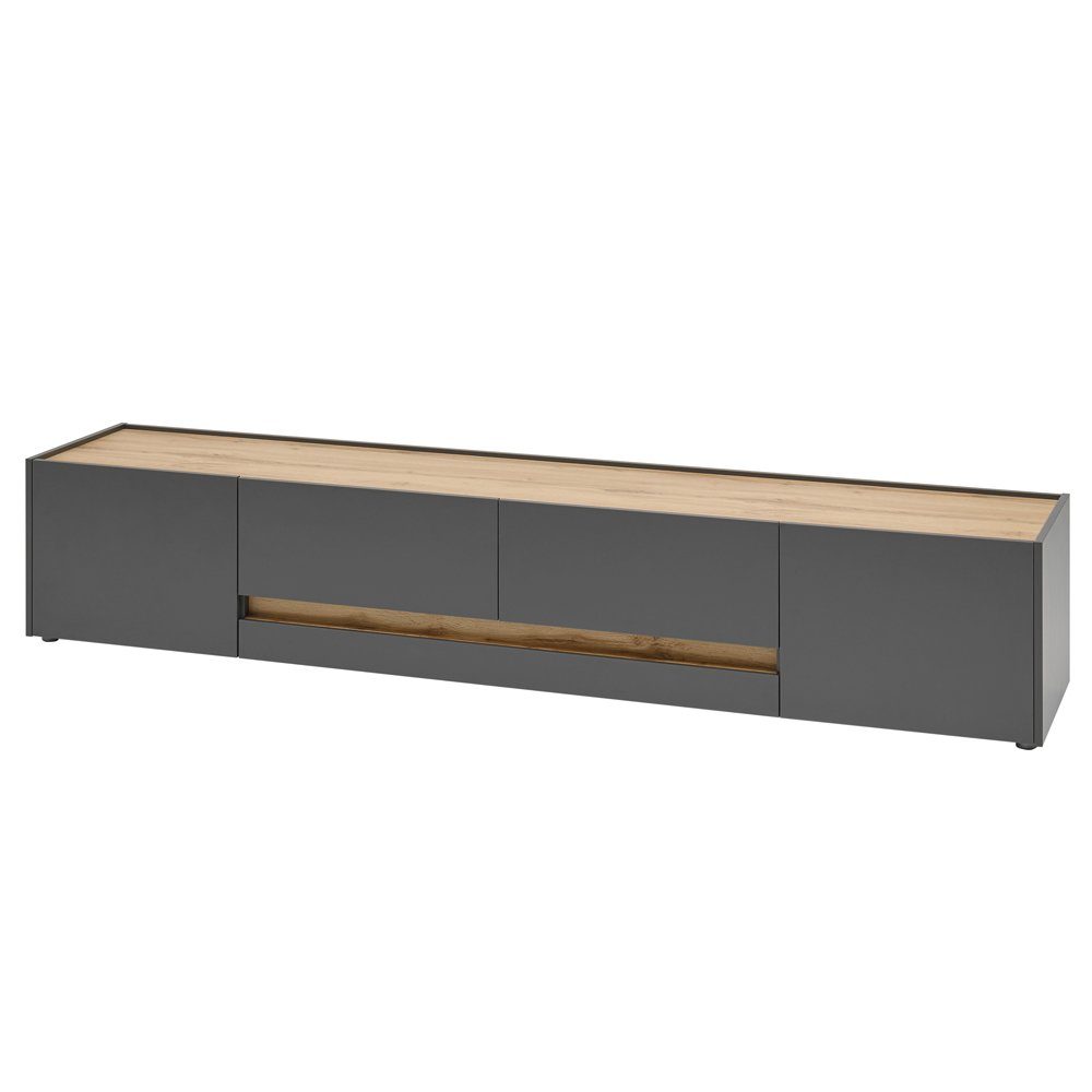 Lomadox Lowboard CRISP-61, Wotan Eiche Nb. 220/40/45 cm