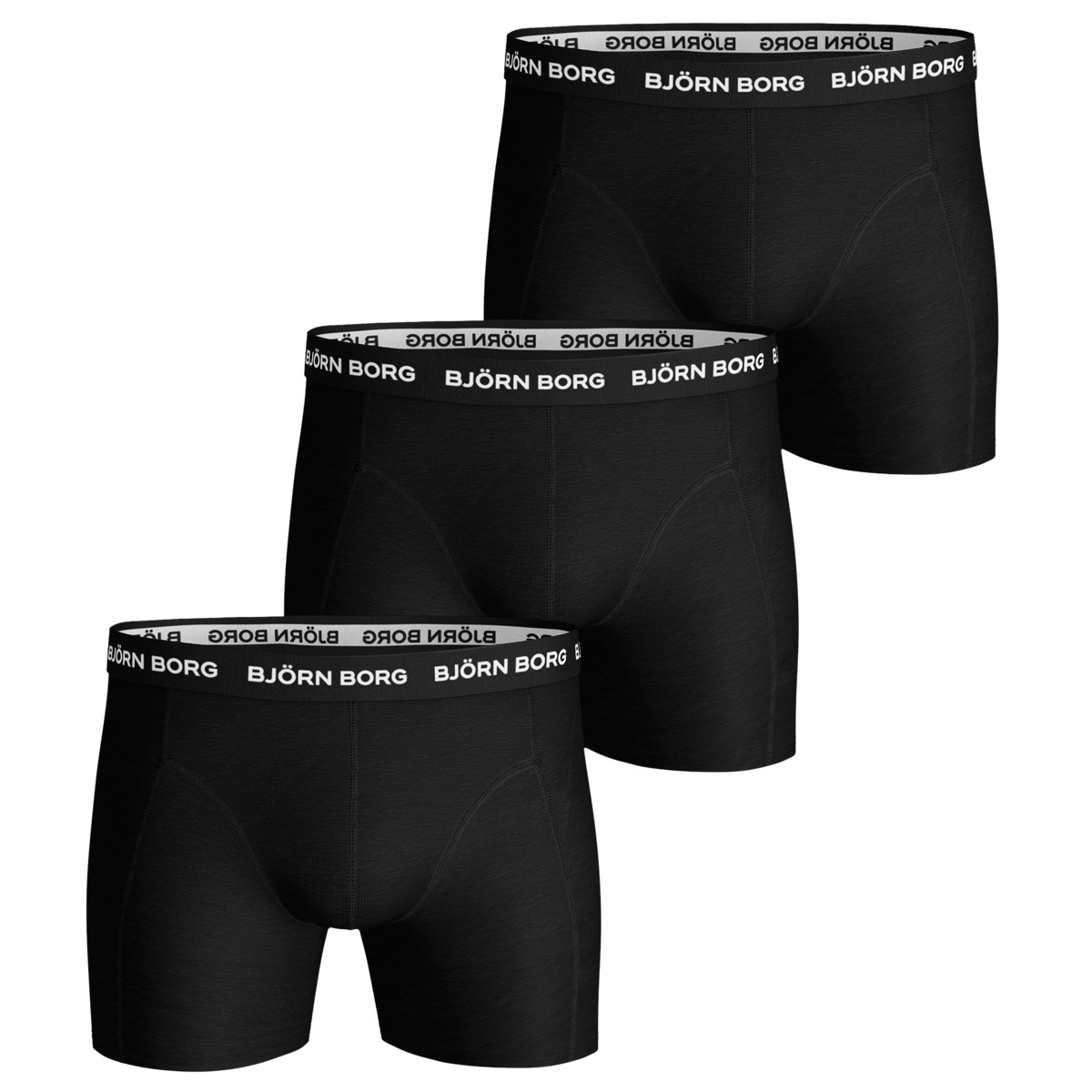 Björn Borg Solid Boxershorts schwarz