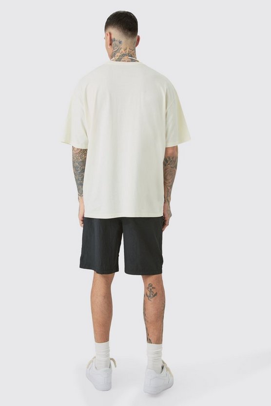 Tall Oversize T-Shirt mit lizenziertem Mickey Mouse Print