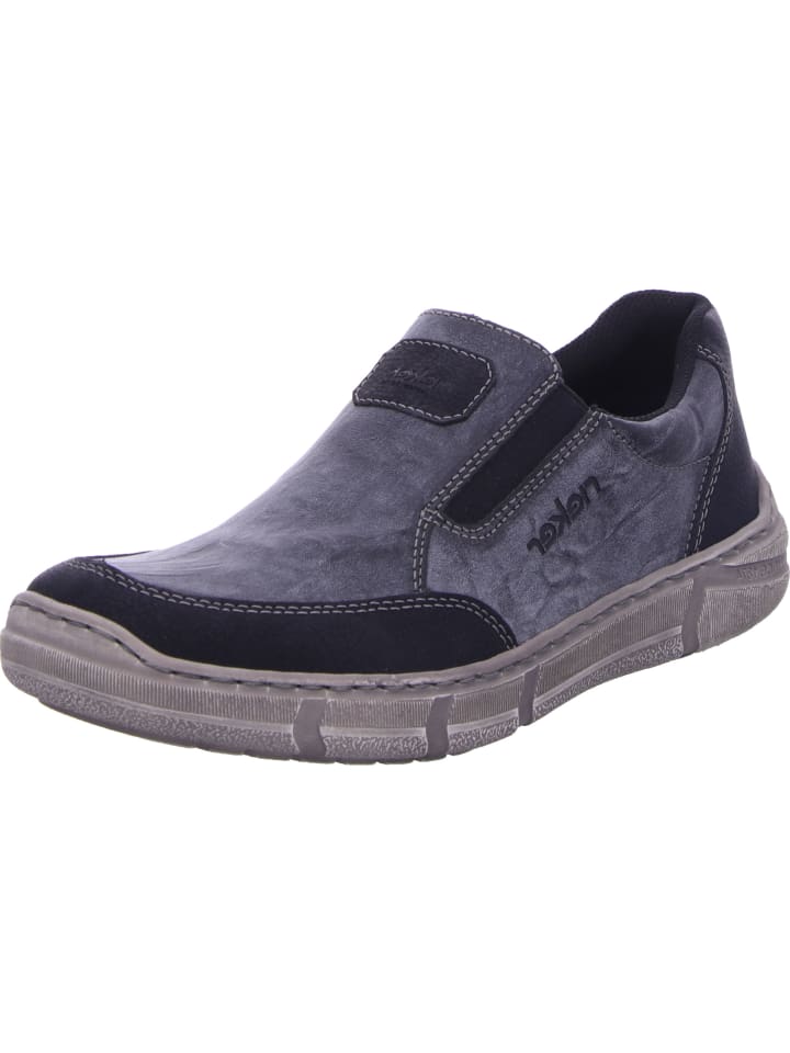 rieker Slipper in schwarz/graphit günstig kaufen