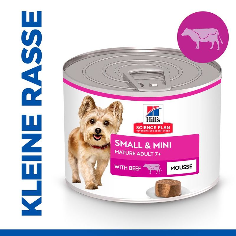 Hill's Science Plan Mature Small & Mini Mousse