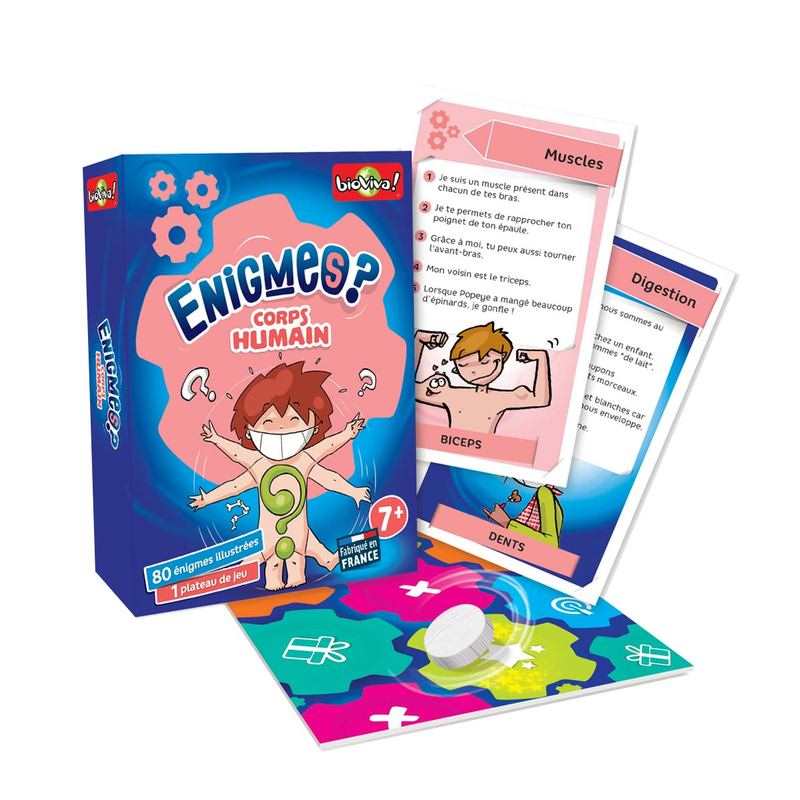 Jeu de cartes Enigmes Corps humain Bioviva