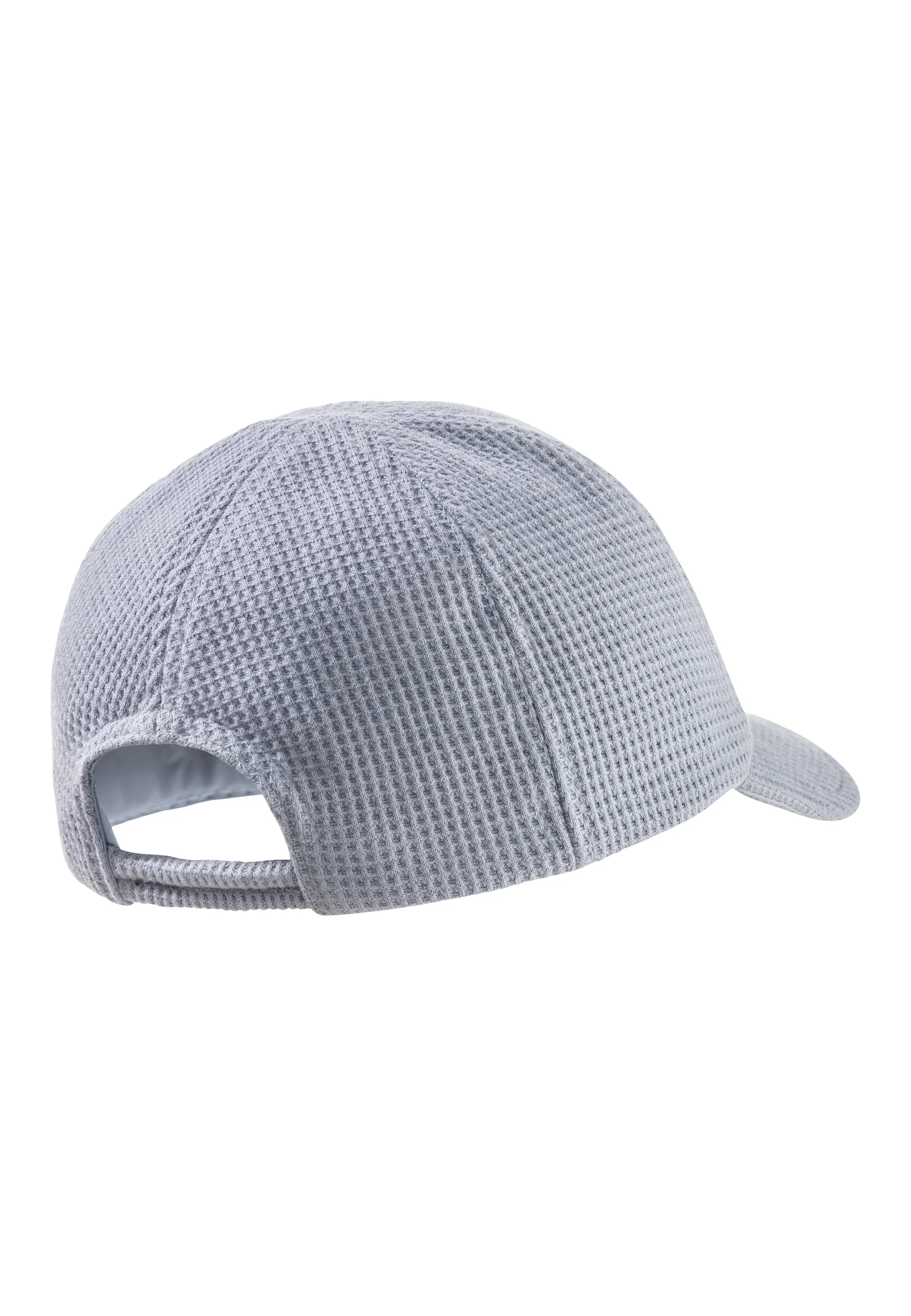 Baseballcap aus Waffelpique in Unifarben mit Logo-Patch