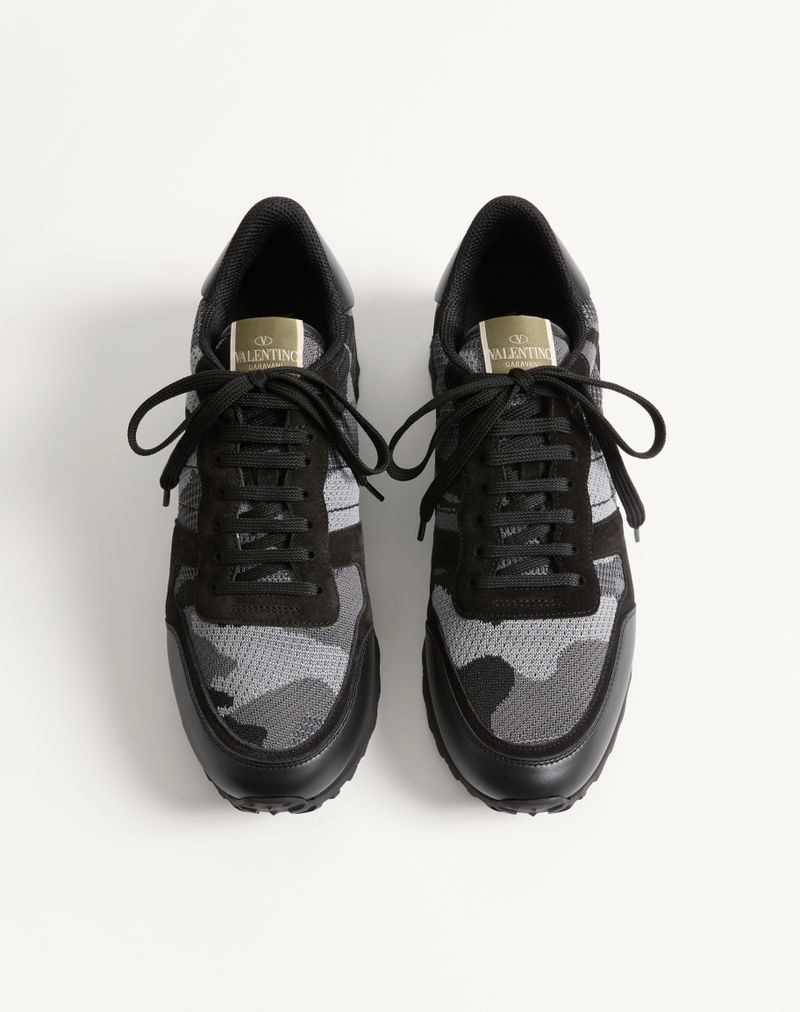 Baskets Rockrunner camouflage en tissu mesh
