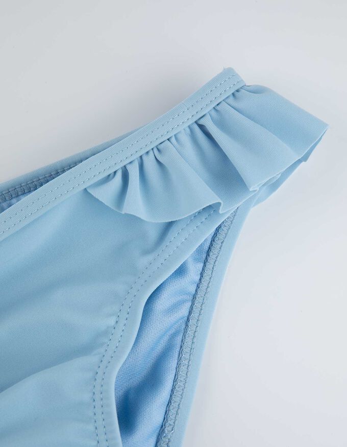 Set aus Bikinitop und Bikinislip - Volants
