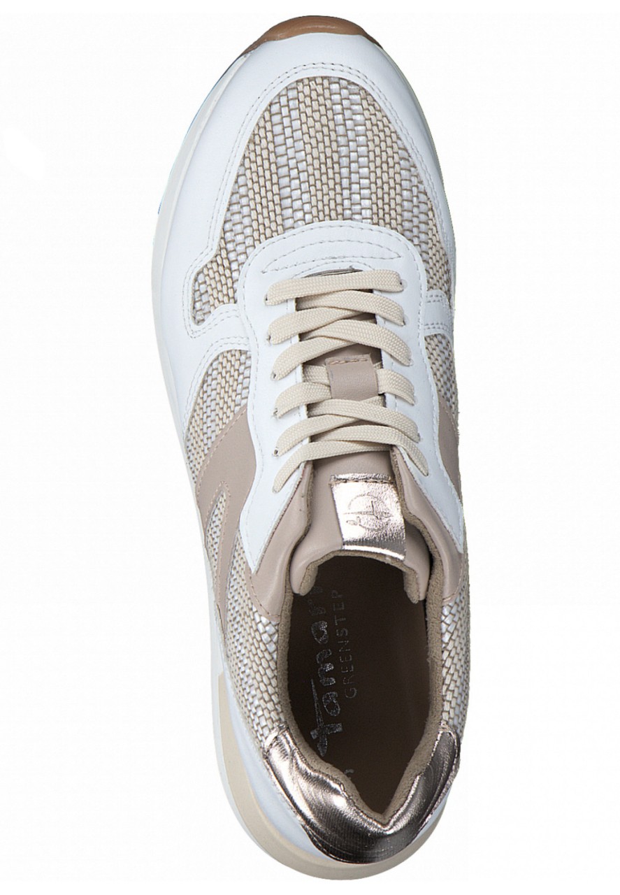 TAMARIS Klassische Slipper weiss