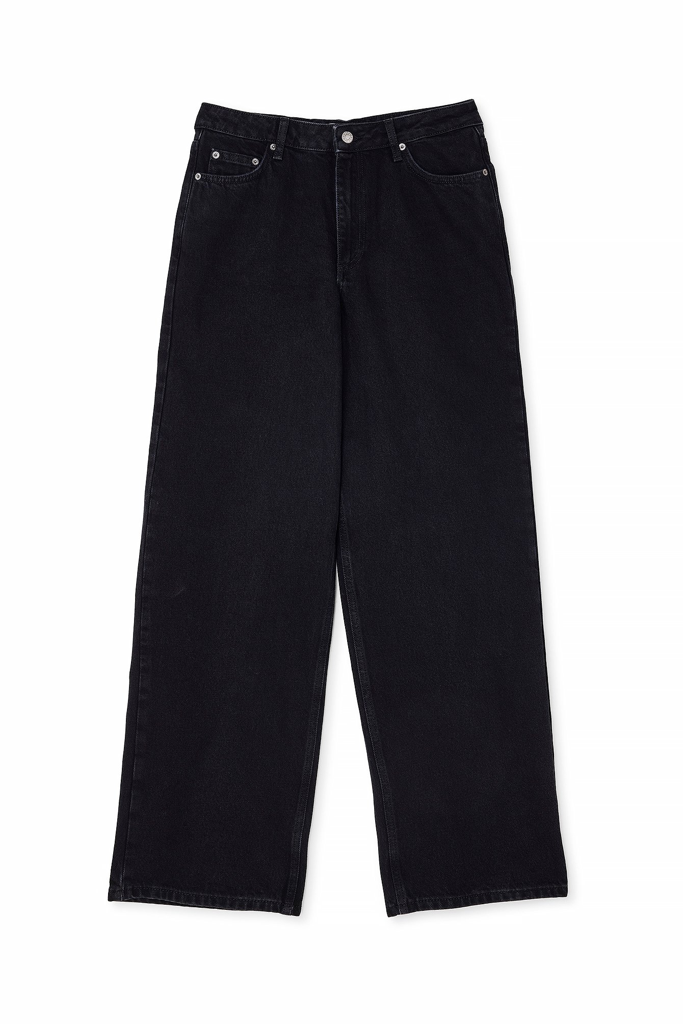 Lockere Jeans mit mittlerer Taille