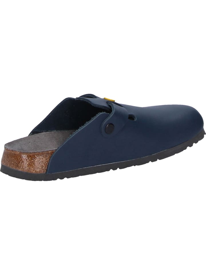 Birkenstock Pantoletten Boston ESD in blau günstig kaufen