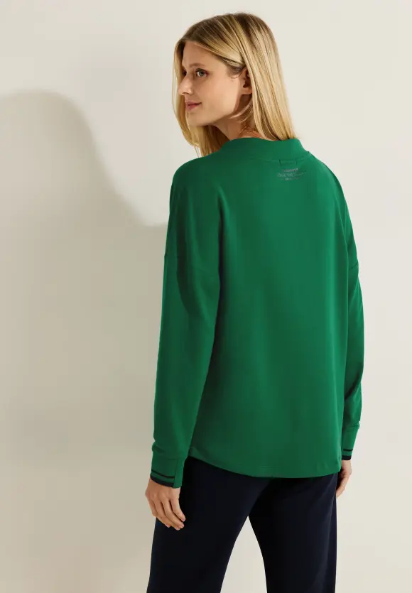 CECIL Wording Langarmshirt