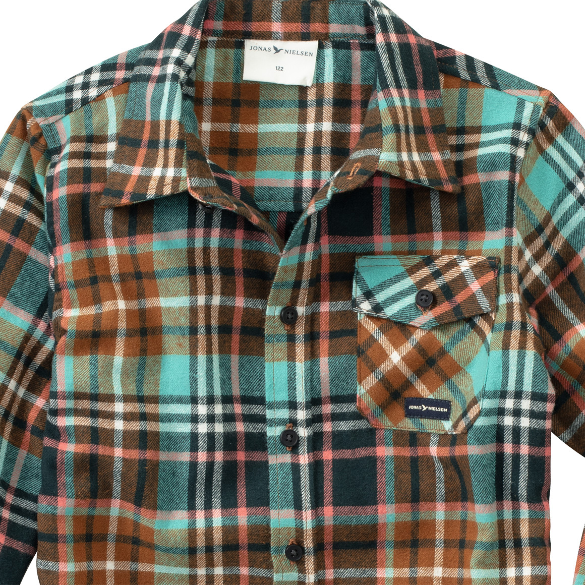 Jungen Flanellhemd aus Bio-Baumwolle
