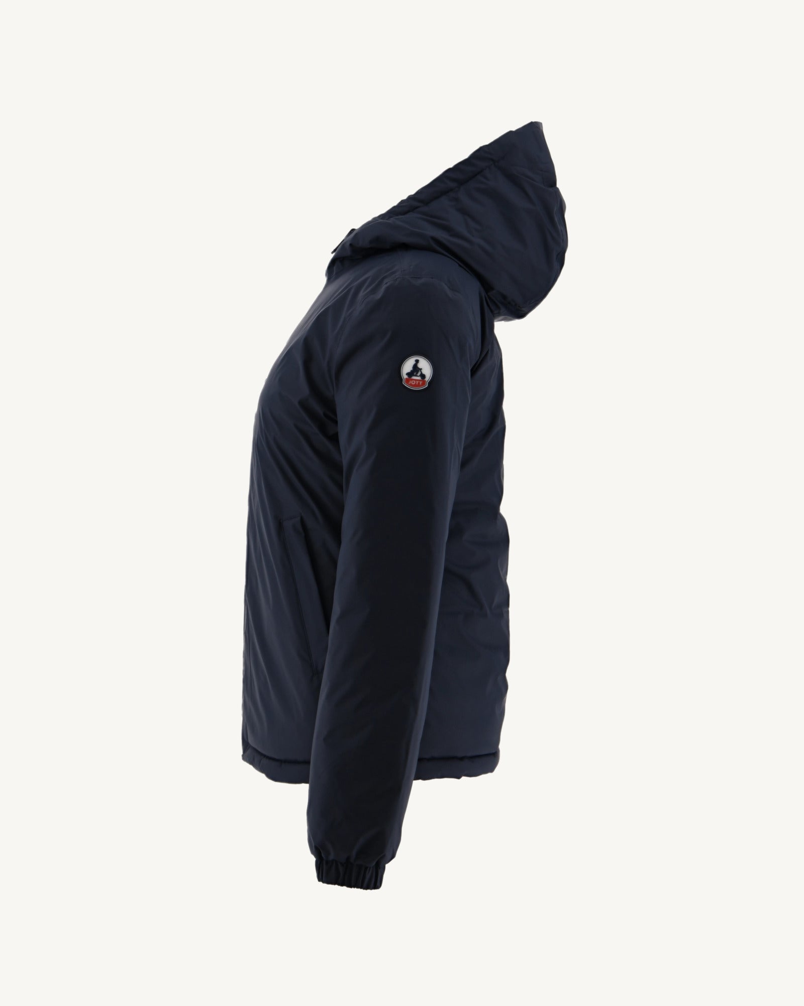 Doudoune réversible à capuche Marine/Rose intense Vienne